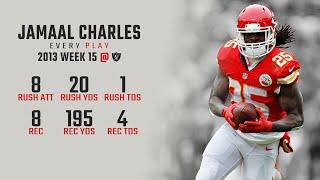 Historic Performances | The "Jamaalocaust": Jamaal Charles Drops 5 TDs on the Raiders