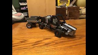 Lego Technic RC Pickup truck V2 with trailer (MOC)