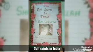 # Sufi saints in India # project file