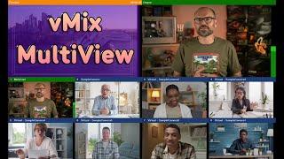 How to use the vMix MultiView!