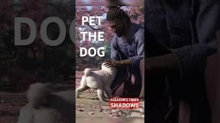 You can Pet the Dog in Assassin's Creed Shadows