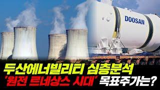[두산에너빌리티 주가전망] 원전 르네상스 시대 돌입! 과연 목표주가는?