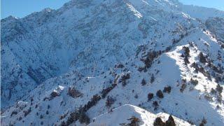 beautiful Chimgan mountains in Uzbekistan.