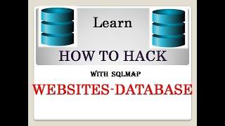 How to use SQLMAP in Kali Linux - PART 10
