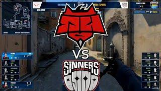 Game Gospadarov in HellRaisers  l Sinners vs HR -  HIGHLIGHTS l bo 3(inferno,dust 2,nuke) l CSGO