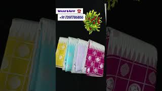 Kanchi semi silk saree collections#trending #fashion #saree #trendingshorts
