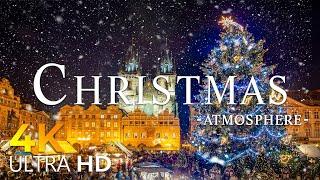 Christmas Atmosphere 4K - Top Christmas Songs of All Time for Relaxation, BEAUTIFUL CHRISTMAS MUSIC