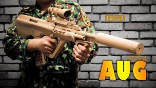 How To Make AUG A3 Gun in PUBG From Cardboard | Diy By King OF Crafts