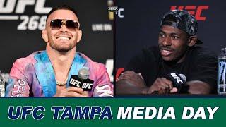  UFC Tampa: Covington vs. Buckley Media Day LIVE Stream | MMA Fighting