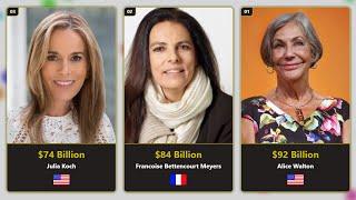 Top 32 Richest Women in the World in 2024