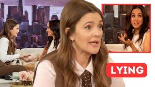 HER FACE SAID IT ALL! Drew Barrymore DESTROYS Meghan’s Blinking Lie About Harry