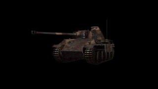 Анимация танка Cinema 4d PzKpfw V Panther - Tank Rig PzKpfw V Panther