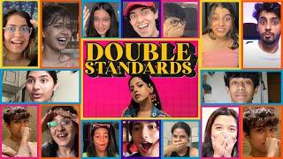 my friends & fans react to my music  *NERVOUS* | Double Standards, Jealous, Imperfect, Permission