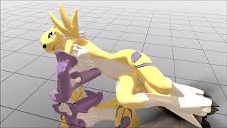 (MMD) (Renamon) Eric Prydz   Call On Me