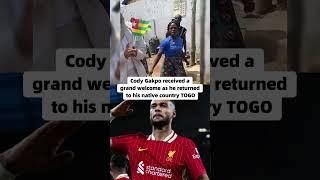 SHOCKING! CODY GAKPO RETURNS TO TOGO ON HOLIDAYS.