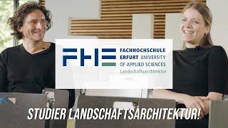 FH Erfurt Portraitfilm Fachrichtung Landschaftsarchitektur