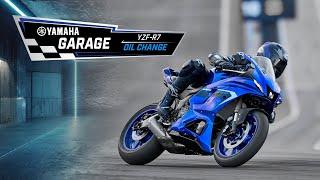 How to Change the Oil on a Yamaha YZF-R7 | #Yamaha DIY Garage