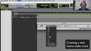 Pro Tools introduction - setting up to make your first recording