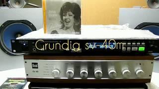 Dual cv-40  vs  Grundig sv-40m  amplifiers Opera vocal test