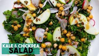 Plant Based Kale Salad Recipe - Makes A Delicious Vegan Lunch Bowl