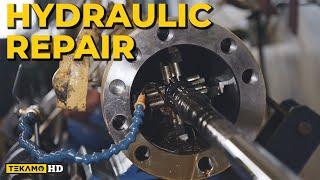 What Does It Take To Repair Hydraulic Cylinders?  Touring A Hydraulic Repair Shop