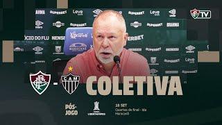 COLETIVA - FLUMINENSE X ATLÉTICO - MG - COPA LIBERTADORES 2024