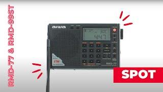 Radios Multibanda RMD-77 & RMD-99ST | Aiwa Europe