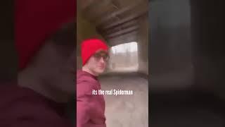 @joshvfx it's the real Spiderman️#short #spiderman #VFX