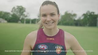 Brisbane Lions star Emily Bates on being safe under the sun every day