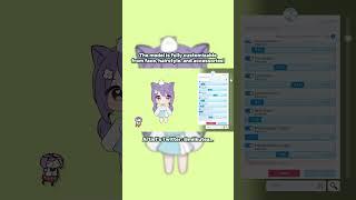 How to be a Cute VTuber for Free! | VTuber Tutorials Free VTuber Models #shorts #vtuber