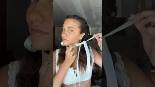 the CUTEST summer hairstyle #hairstyle
