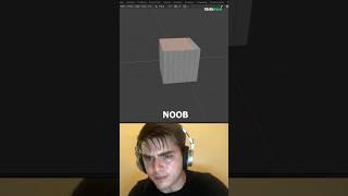 Noob vs Pro Artist - Stairs : Circle #blender #memes  #blendertutorial  #blendercommunity#funny #b3d