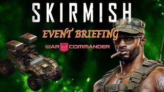 War Commander Skirmish November 2024 Event Briefing!