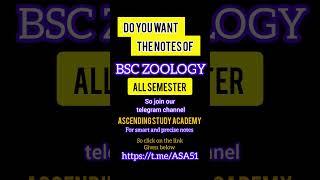 join telegram channel for bsc zoology notes