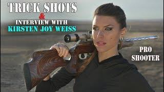 Unique Trick Shots & Interview With Gunslinger Kirsten Joy Weiss | Freedom & Guns