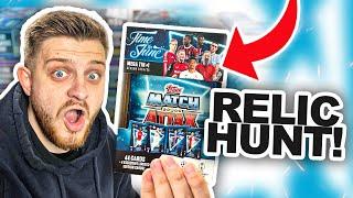 HUNTING for RELIC CARDS in MATCH ATTAX 2024/2025 MEGA TINS!