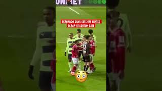 BRISTOL CITY & MAN CITY PLAYERS FIGHT! Ft. Bernardo silva, Ruben Dias and more…