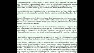 Special HBMs Crypto Corner 60 Years of Bigfoot