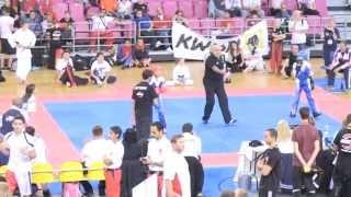 WKU World Championships Heraklion Crete 2013 Finals Pointfighting Kids (-12) female -40kg