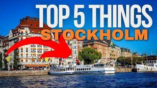 Top 5 things to do in Stockholm 2024