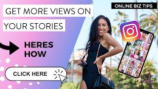 How to Get More Views on Instagram Stories // REBELLE NUTRITION