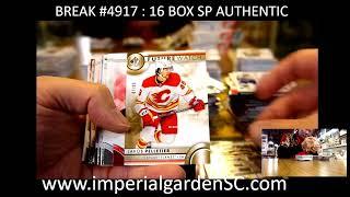 BREAK #4917 : 16 BOX 2023-24 #upperdeck SP AUTHENTIC HOBBY NHL HOCKEY CASE BREAK