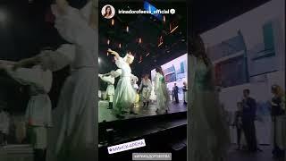 Минск-Арена. Мой родны край.  #иринадорофеева #backstage