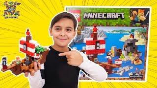 LEGO MINECRAFT: Пиратский корабль! Ярик отправляется за сокровищами ЛЕГО МАЙНКРАФТ! 13+