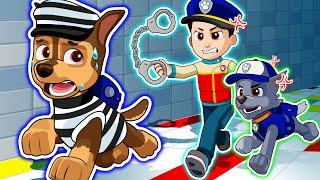 CHASE Escapes From Prison!!! Very Sad Story!!! | PAW Patrol Ultimate Rescue Missions | Rainbow 3