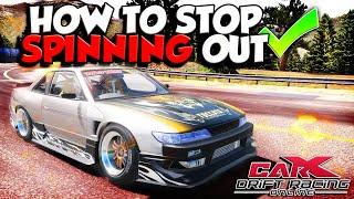 CarX Drift Racing Online - How To Stop Spinning Out! 2024