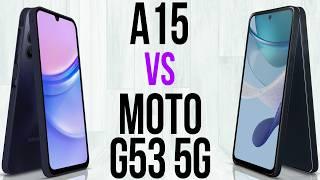 A15 vs Moto G53 5G (Comparativo & Preços)