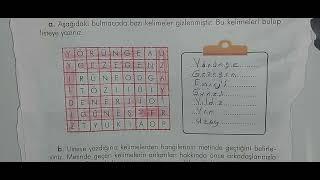 3.sınıf Türkçe Güneş ve Sağlık sayfa 149-155