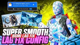 pubg mobile+bgmi 3.5 hot drop zero lag fix config file pubg mobile 3.5 super smooth config file