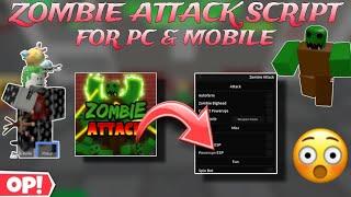 Zombie Attack Latest Script Lightux Auto Farm,Auto Collect Powerups,Esp & More For Pc & Mobile